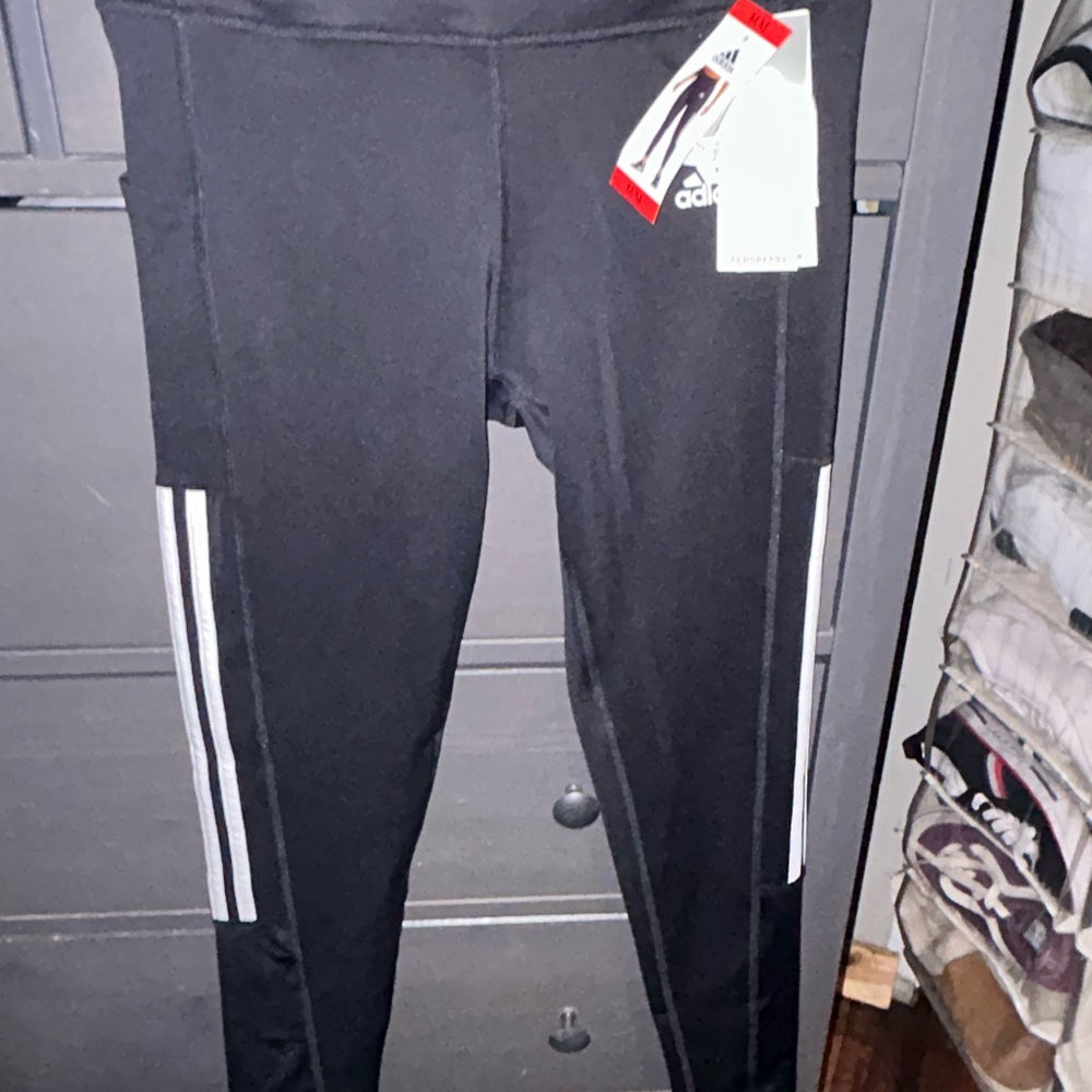Adidas Kids Black Leggings